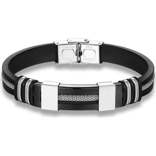 Fashion Jewelry Top Quality Stainless Steel Bracelet for Men Friendship Bracelets GIft