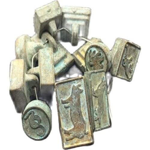 Bronze antique sealCollectionA set of 12 bronze seals of the Chinese Zodiac