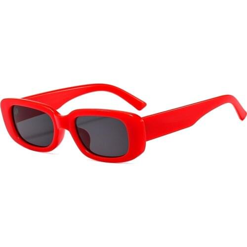 2021New Personality Square Small Frame Sunglasses Women Fashion Trend Mens Sun Glasses Driving Eyewear очки солнечные женские