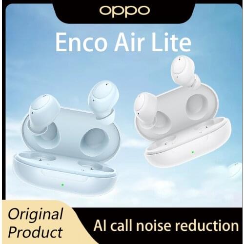 OPPO Enco Air Lite true wireless bluetooth headset long battery life AI call noise canceling headset for ios & Android