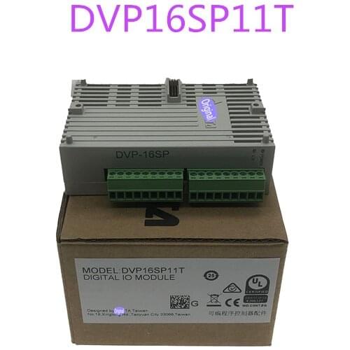 New Original DVP16SP11T Programmable Controller PLC SS Series Digital Extension Module 8-Point 8DI 8DO NPN Transistor