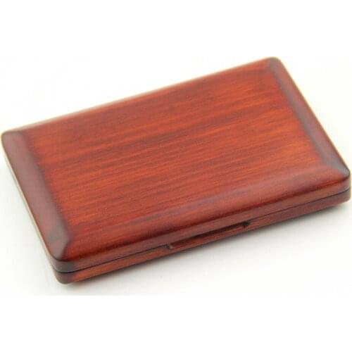 Solid Wood Bassoon Reed Case Holder Box Wooden Walnut for 6pcs Bassoon Reeds