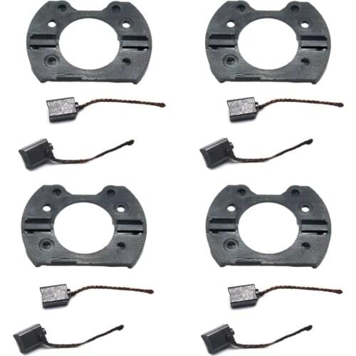 8pcs Carbon Brushes for ER11 300W 400W Chrome CNC DC Spindle Motor w/Brush Holder