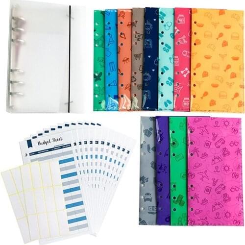 12 Pack Budget Envelopes Waterproof Money Cash Envelopes Reusable Envelopes for Budgeting and Cash Saving