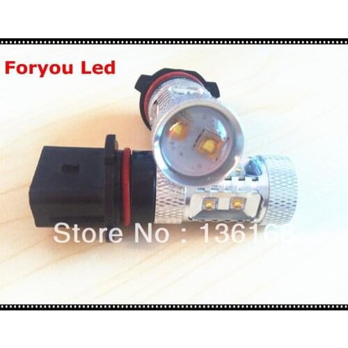 2xCREE Chips Car Led PSX26W/H28W/PG18.5D-3/12278 LED BULB 50W WHITE/AMBER/YELLOW 6K FOG LIGHT