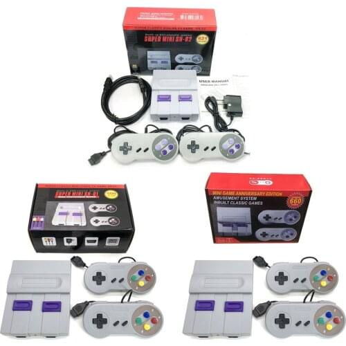 500 660 821 Games 8Bit Mini HDMI-compatible TV Retro Video Game Console Handheld Built-in for NES Games Dual Gamepad Player