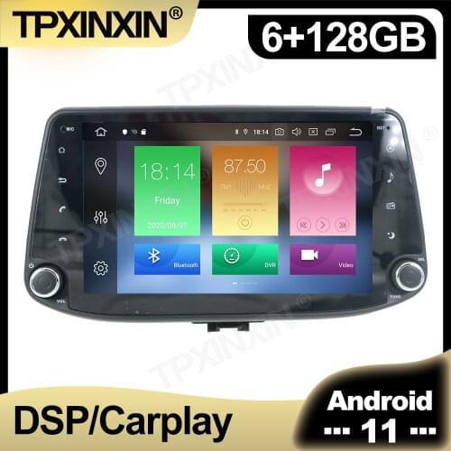 128GB Android 11.0 Car Radio For Hyundai I30 Elantra GT 2012 - 2016 Multimedia AutoRadio DVD Player Navigation Stereo GPS 2 din