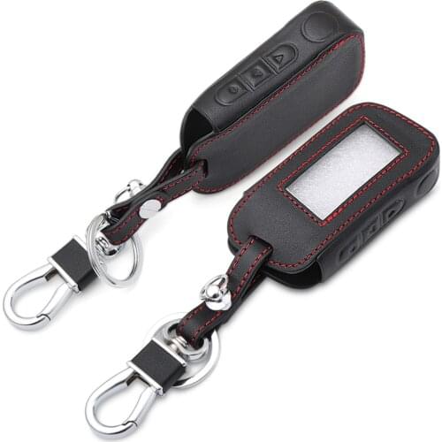 New Version A93 Cover Case Keychain with Key Blade with Glass for Starline A93 LCD Two Way Remote Controller Protective Shell