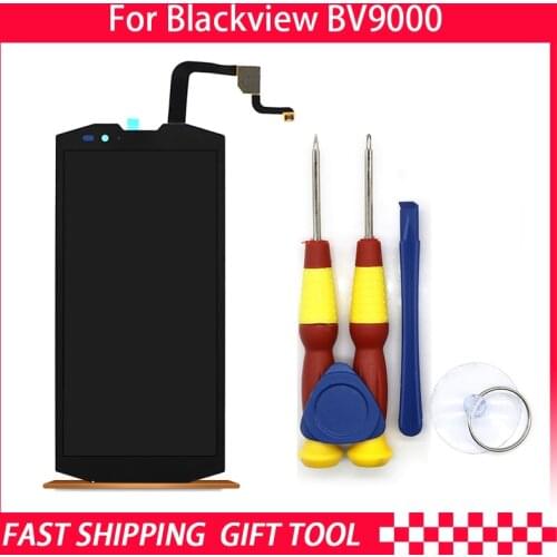 AiBaoQi Original For Blackview BV9000 BV9000 Pro LCD Display + Touch Screen 1440*720 5.7 Inch Assembly+Tool