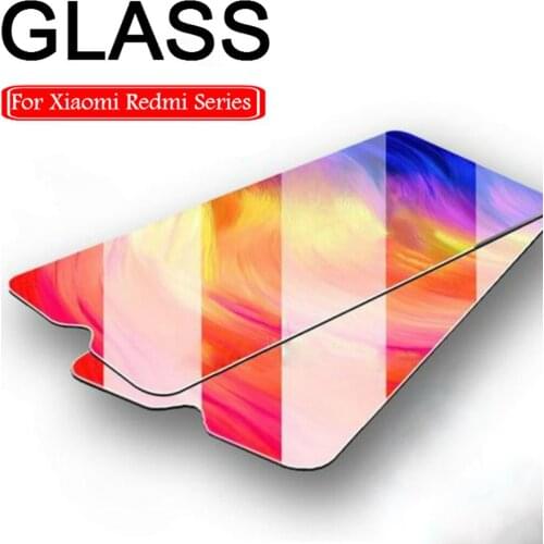 For xiaomi redmi note 9s 8t 8 7 6 pro tempered glass redmi 8A 7A 6A protective film phone screen protector on glass smartphone