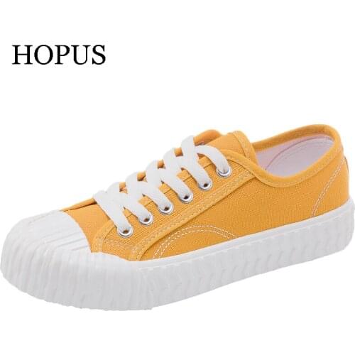 Fashion Womens Vulcanize Shoes Canvas Women Shoes Breathable Flats Shoelace Vulcanized Sports Shoes For Women Color Sneakers