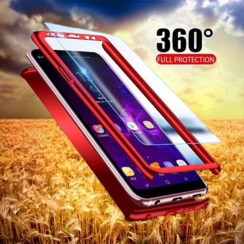 Matte Shockproof Case For Samsung A01 M01 Core A11 A21S A31 A41 A51 A71 360 Full Cover Galaxy S20 FE 5G S10 Note 20 M21 M30S M11