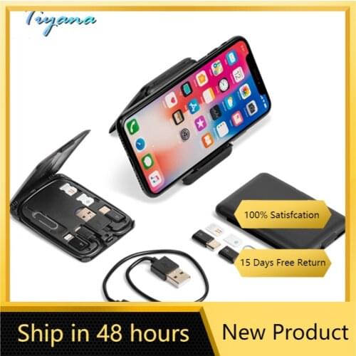 Multifunctional Thin Easy Carry Used for Car Wireless Mobile Phone Charging Storage Box Smart Telephone Battery Mobile Holder 4