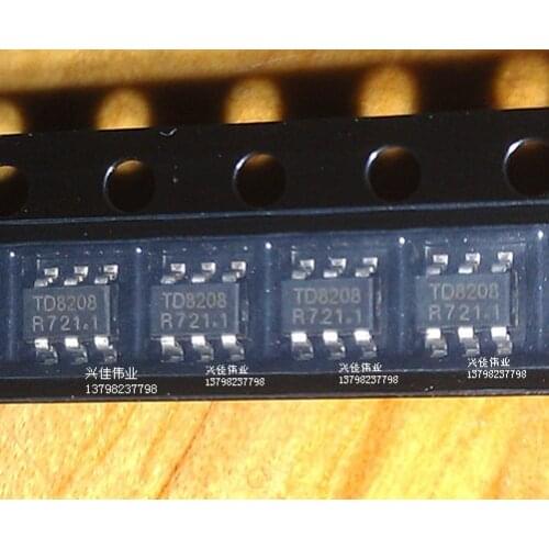 New 5pcs TD8208 SOT23-6