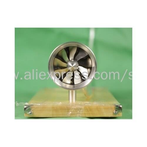 Steam Turbine/Alcohol Firewood Turbine Engine Generator