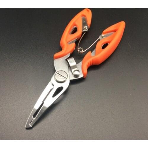 Fishing Plier Scissor Braid Line Lure Cutter Hook Remover etc. Tackle Tool Cutting Fish Use Tongs Multifunction Scissors