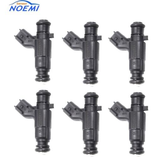 YAOPEI 6pcs Free Shipping! 12571159 0280156131 Fuel Injector Nozzle For Buick 2004-2008 3.6L V6