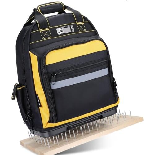 Electrician Pouch Tools Set Gadget Canvas Toolbox Storage Tool Case Parts Box Work Tools Bag Waterproof Mochila Toolkit Ec50gj