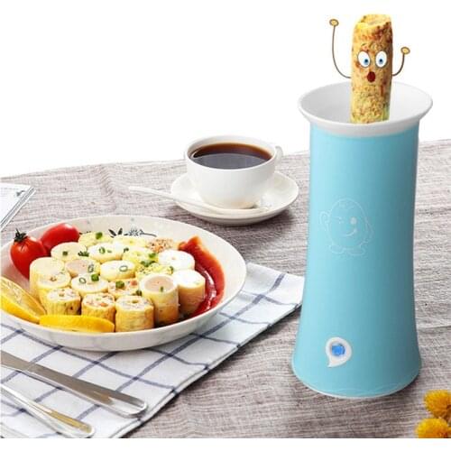 220V EU Electric Waffle Sausage Machine Crispy French Hot Dog Lolly Stick Breakfast Frying Pan Hotdog Corn Baking Barbecue Grill
