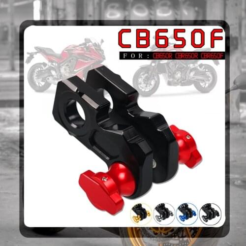 For HONDA CB650R CBR650R CB650F CBR650F 2019-2021 Motorcycle Accessories CNC Aluminum Rear Wheel Axle Stand Pick Up Hook Set