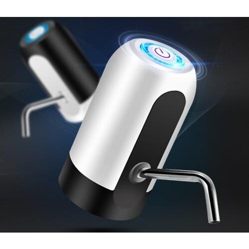 USB Charging Automatic Electric Water Dispenser Water Bottle Pump Water Pump 19 Liters Auto Switch Drinking Dispenser One Click