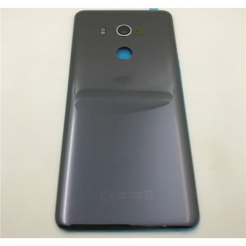New Glass Back Rear Housing Door For HTC U11 EYEs Back Battery Cover Case with Camera Lens Replacement Parts