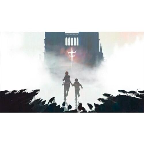 D0382 A plague tale innocence game Silk Fabric Poster Art Decor Indoor Painting Gift