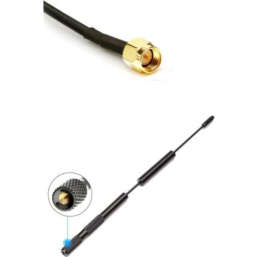 1PC 2.4G/5Ghz dual band wifi antenna 7dbi high gain sucker aerial ZigBee modem antennas with SMA male connector NEW wholesale