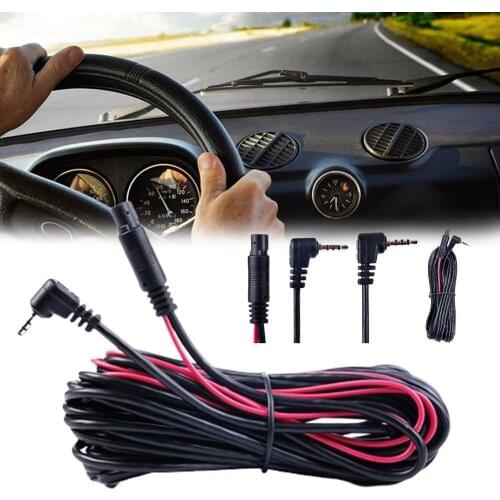 5.5M Car Rear View Parking Backup Camera Video Reverse Camera Cable Cord Vehicle Rear View Parking Video Extension Line Public