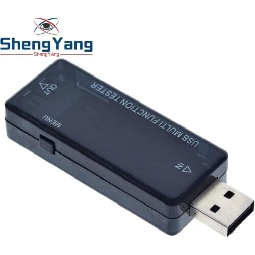 KWS-MX16 USB Tester Current Voltage Digital Dispay Charger Capacity Doctor Quick Charge Power Bank Meter Voltmeter 4V-30V 0-5A