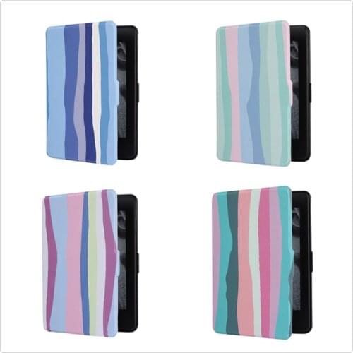 Magnetic Cover Protective Case For Amazon Kindle Paperwhite 1 2 3 DP75SDI EY21 2013 5th 6th 7th Generation 2015 2017 Colorful