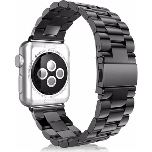 Metal Band for Apple Watch 44mm 40mm Stainless Steel Strap 42mm 38mm Link Bracelet Watchband for iwatch Series 6 SE 5 4 3 2 1