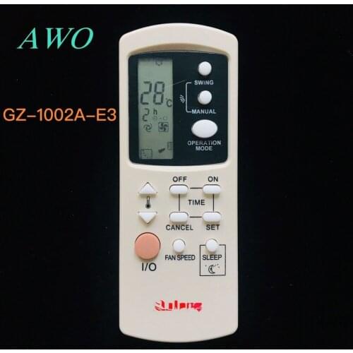 New For Galanz Air Conditioning Remote Controller Suitable for GZ-1002A-E3 GZ-1002B-E1 GZ-1002B-E3 GZ01-BEJ0-000 GZ-32B