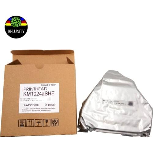 Original konica minolta 1024a SHE printhead KM1024a 6pl print head for uv flat machine