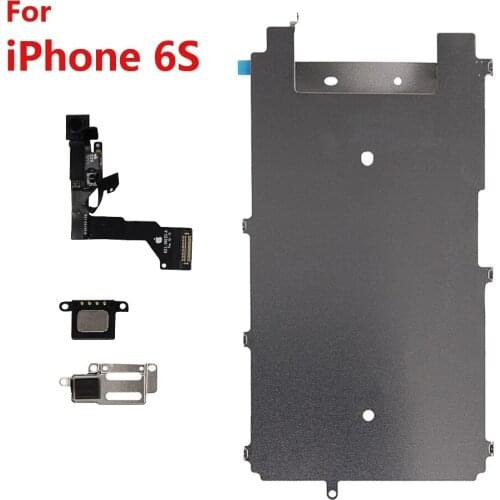 PINZHENG Front Camera Speaker EMI Shield For iPhone 7 8 6s 6 Plus Earpiece Camera For iPhone 5 5S 5C SE Replacement Phone Parts