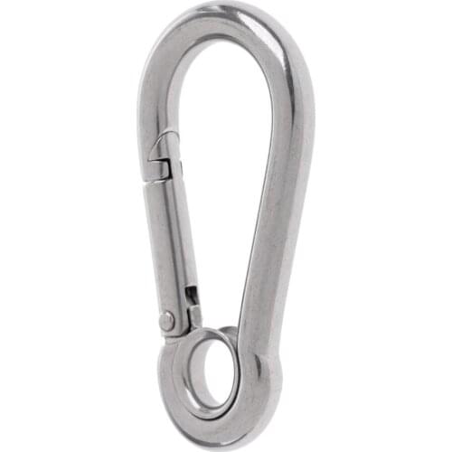 Stainless Steel Climbing Carabiner With Eye For Climbing/ Hiking