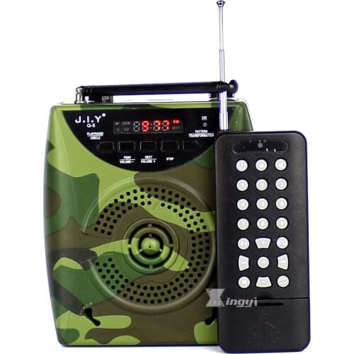 2200mAh Camouflage Portable Digital 500m Wireless Remote Control Hunting MP3 Player Bird Caller Speaker Birds Sound Call Device