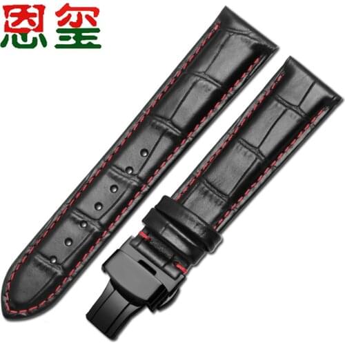 Genuine leather watchband 20mm 22mm black brown wristband Suitable for Huawei watch2 pro3 GT smart watch accessories