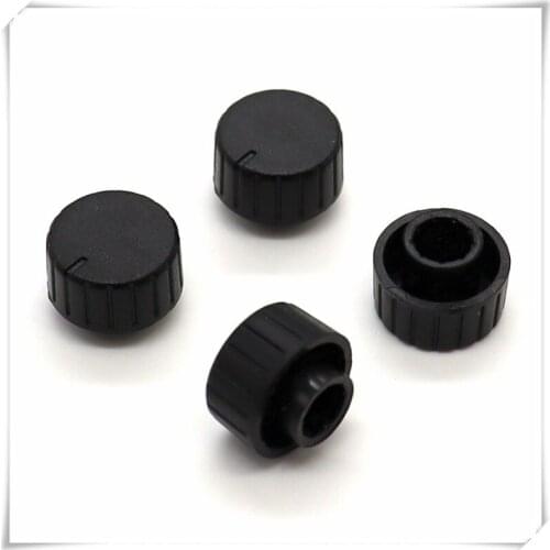 10 Pieces Plastic Long handle Flower Shaft Knob Diameter 14mm Height 10mm Potentiometer Knob Gear Shaped Inner Hole 6mm