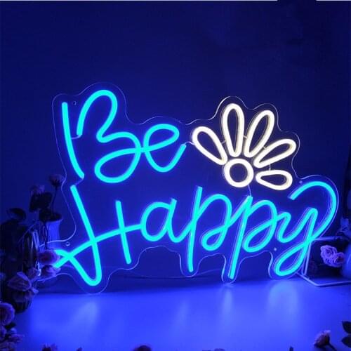 LED Holiday Wedding Neon Light Creative Modeling Billboard Shopping Mall Acrylic Neon Sign Customization