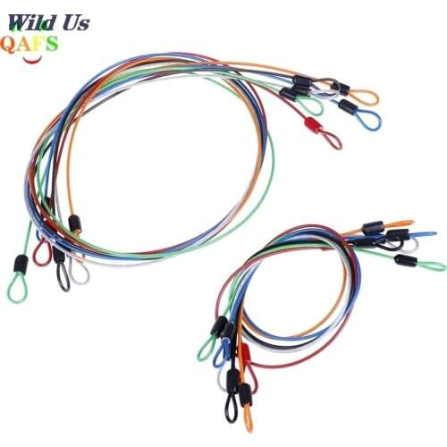 Safety Cable Steel Wire Rope 50cm For Outdoor Sports Bike Lock Guard Security Luggage