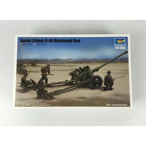 Trumpeter 02339 1/35 Scale Soviet 85mm D-44 Divisional Gun Plastic Static Model TH06647-SMT6