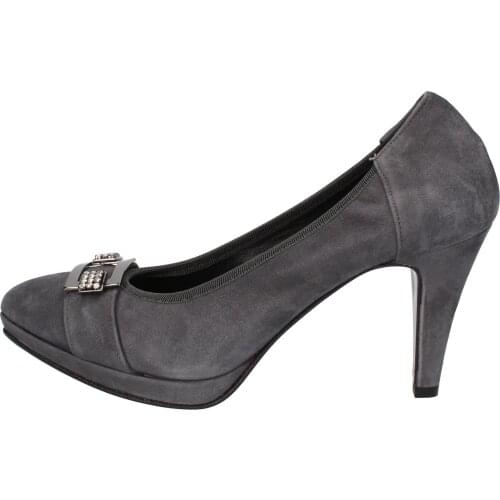CALPIERRE womens pumps suede gray