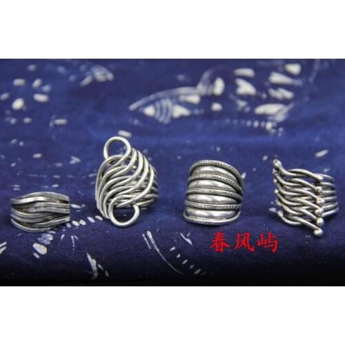 Miao Yin ornaments handmade national wind necklace, sweater chain pendant dress accessories