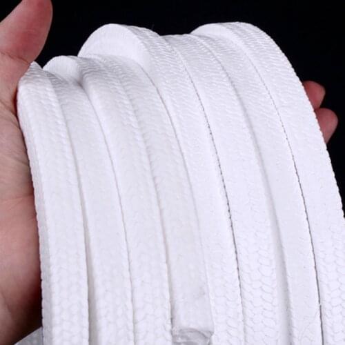 10meters pure Non-Oil Braided PTFE Gland Packing, PTFE Packing/stuffing box packing/ptfe pump seal