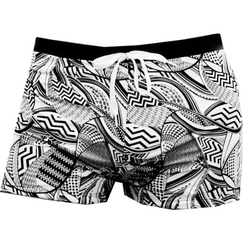 2020 Swimwear Men Swimming Trunks Sexy Boxer Swimsuits Briefs Swim Beach Shorts Quick Dry Beachwear Mayo Sungas Masculina Praia