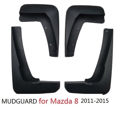 For Mazda 8 2011 2012 2013 2014 2015 Fender Mud Guard Flap Splash Flaps Mudguards Car Accessories 4PCS