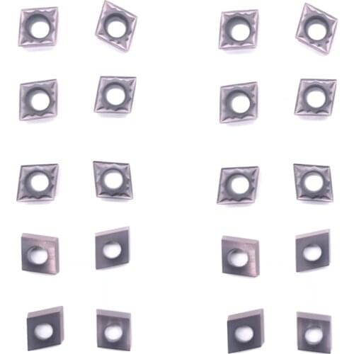 50PCS CCMT09T304 HMP PC9030 Carbide Inserts high quality Internal Turning tool CCMT 09T304 CNC Lathe Holder SCLCR1212H09