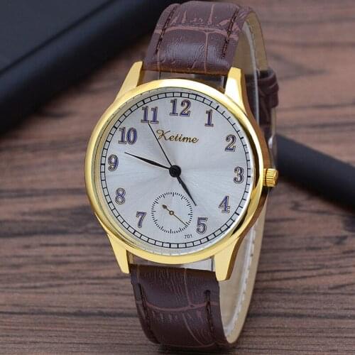 New Hot Fashion Business Mens Watch Korean Casual Sports Quartz Watch Gifts for Men Luxury Brand Wristwatch Mens