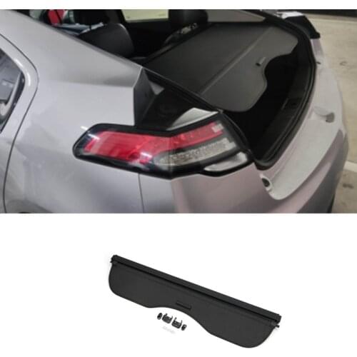 Black Rear Cargo Cover Retractable Luggage Security Shield For Nissan Qashqai J11 2014 2015 2016 2017 2018 2019 Accessories